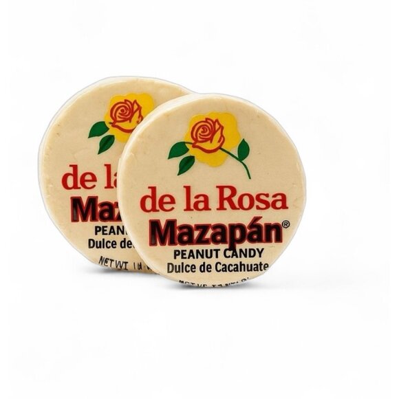MazapƔn De La Rosa (Pack of 2) Original Mexican Peanut Candy 30 Units each - Picture 2 of 5